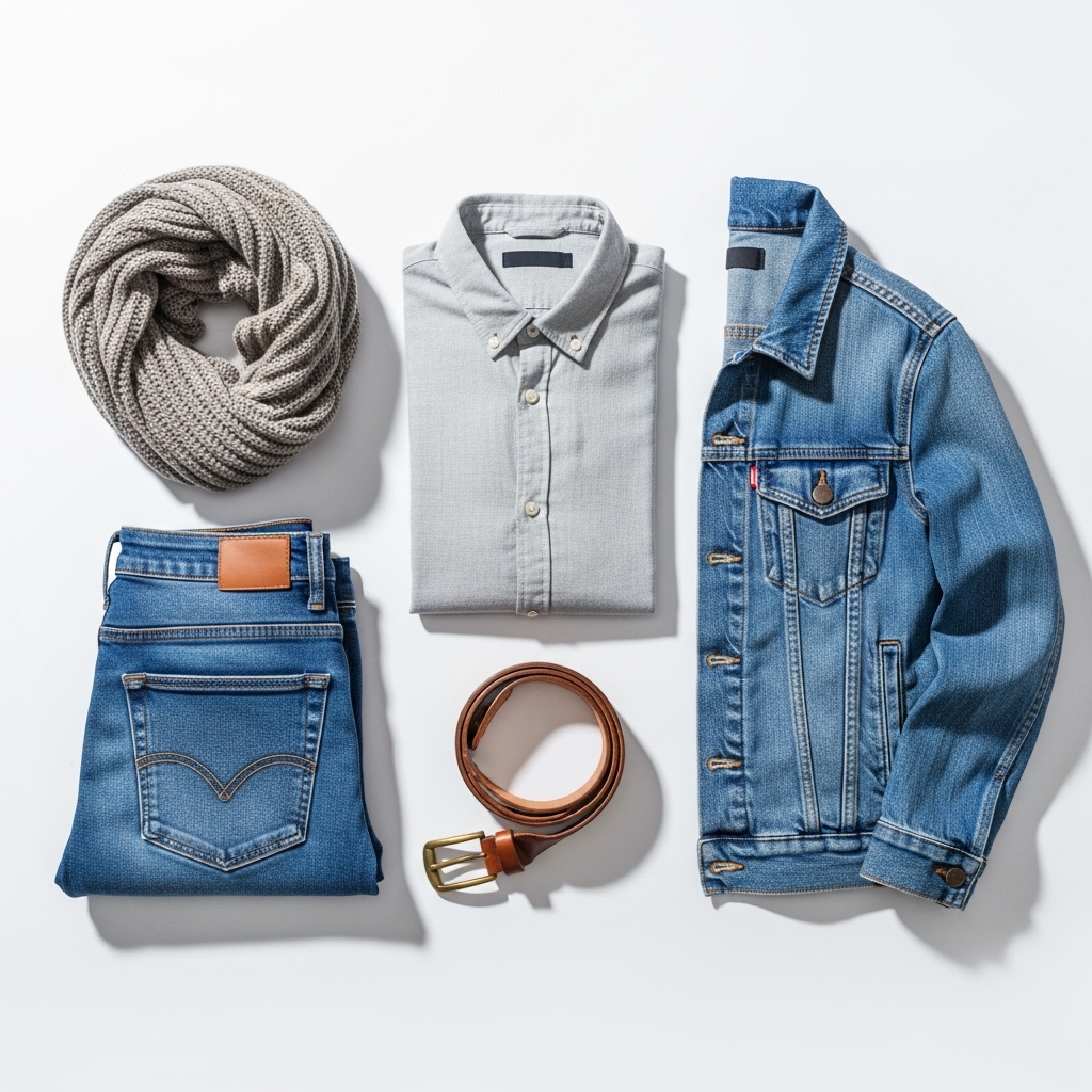 Casual Wear Flat Lay