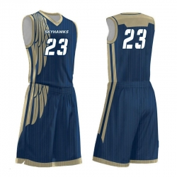 "Skyhawks" Winged Basketball Uniform Se