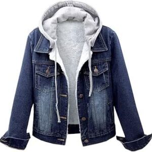 Women's Sherpa Lined Denim Jacket