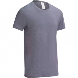 Men's Classic Grey Crew Neck T-Shirt