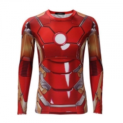 Men's Iron Man Long Sleeve Compression Shirt