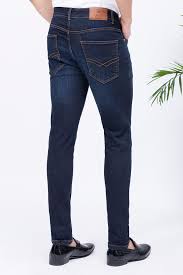 Men's Dark Wash Slim Jeans